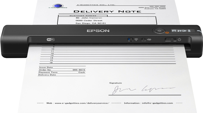 [B11B253401] Epson ES-60W document scanner, A4