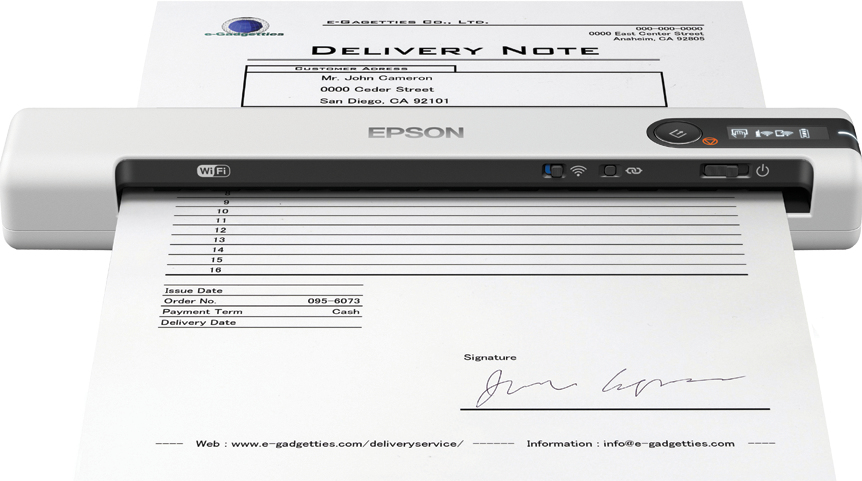 Epson DS-80W document scanner, A4
