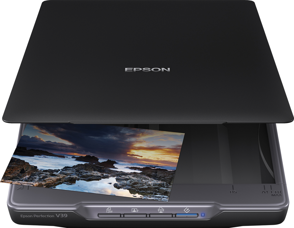 [B11B268401] Epson Scanner à plat de documents et de photos A4 Perfection V39II avec pied document scanner, A4