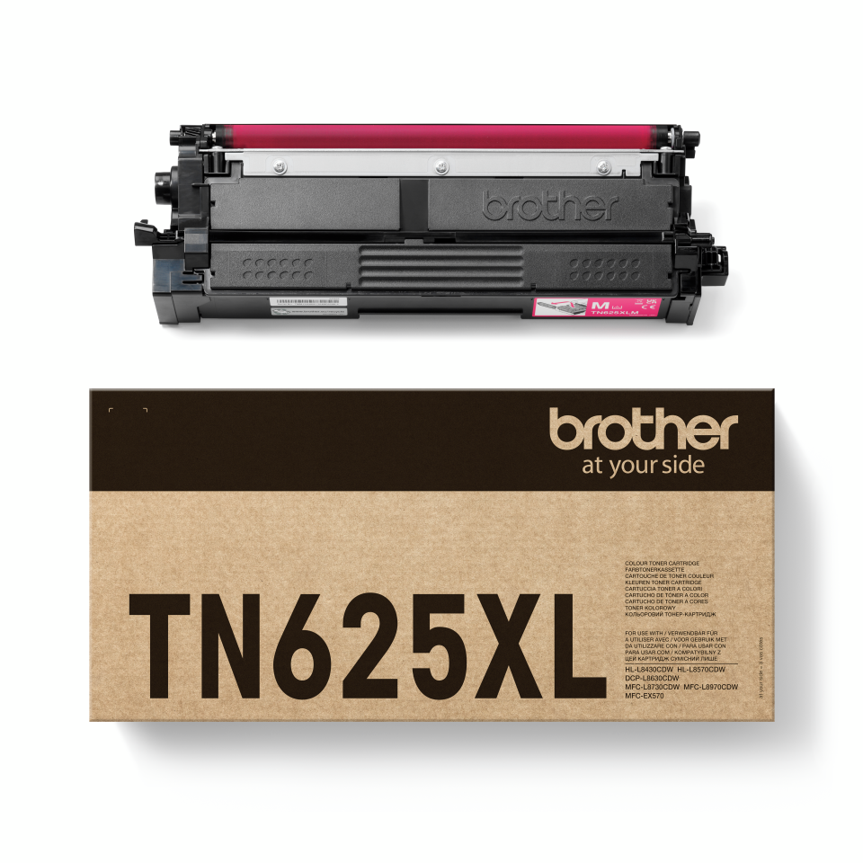 Brother TN-625XLM / TN625XLM magenta toner XL, 4,500 pages