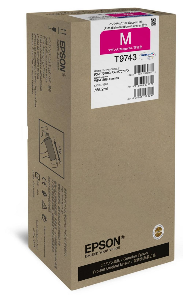 Epson Tintentank Magenta C13T97430N