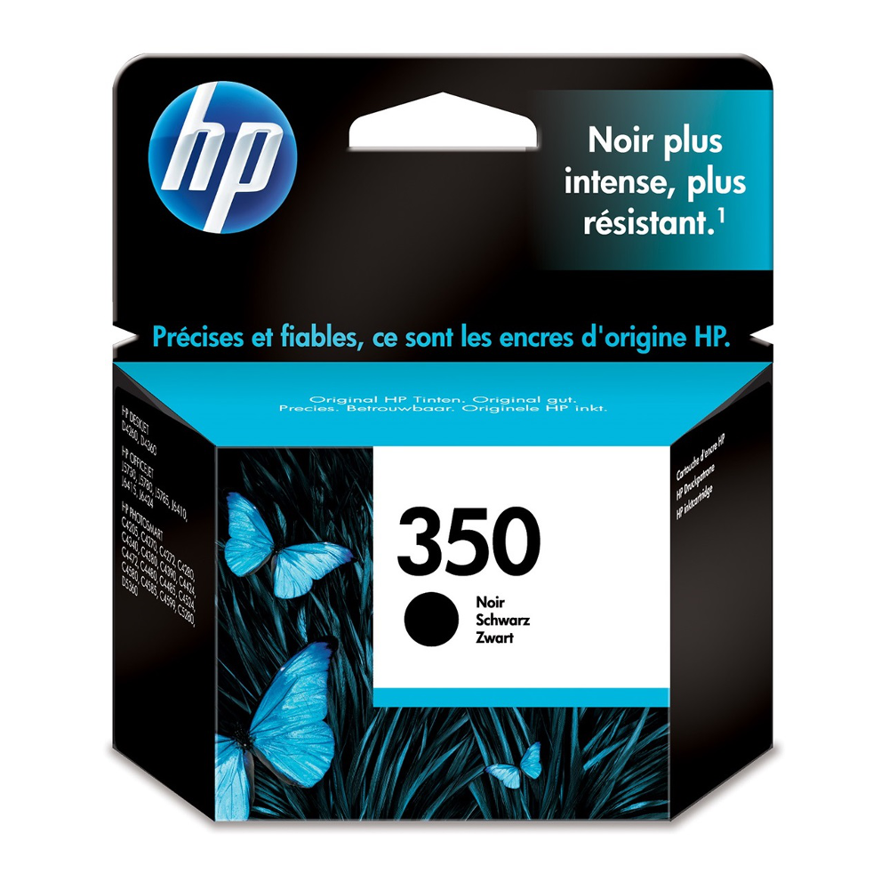[CB335EE] HP CB335EE black ink cartridge, 200 pages