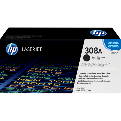 [Q2670A] HP 308A black toner, 6,000 pages