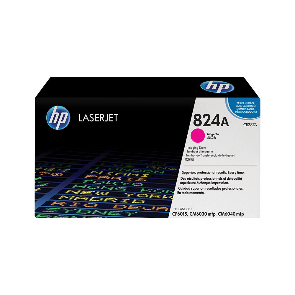 HP 824A magenta imaging drum, 23,000 pages