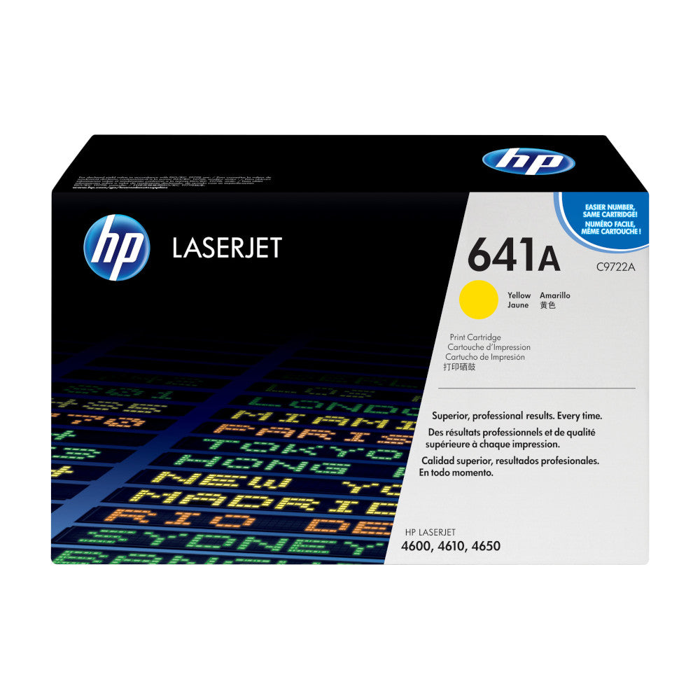 [C9722A] Toner HP 641A jaune, 8 000 pages