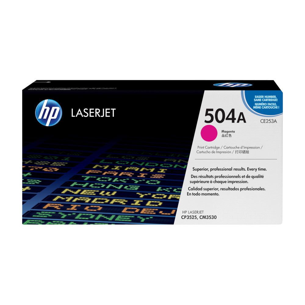 [CE253A] HP 504A magenta toner, 7,000 pages