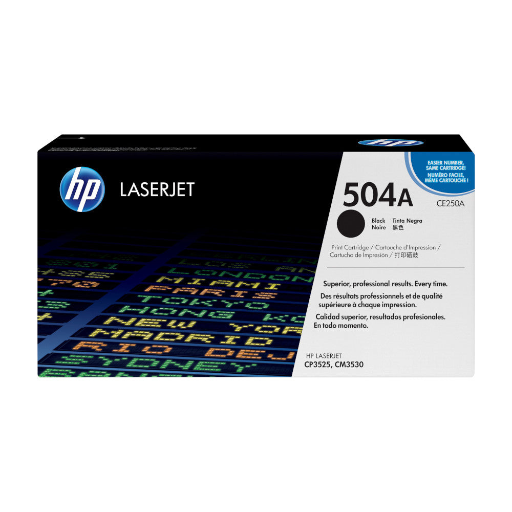 [CE250A] Toner HP 504A noir, 5 000 pages