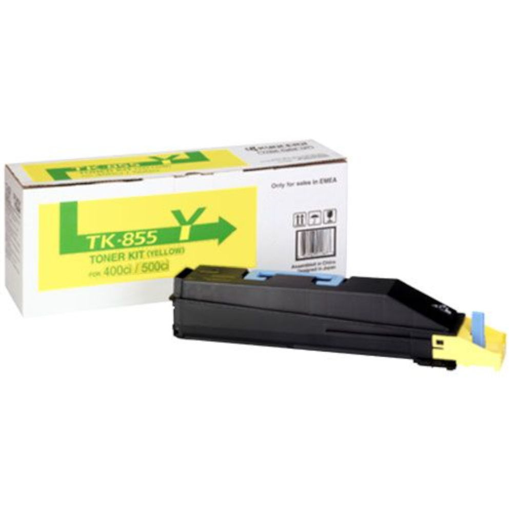 Toner Kyocera TK-855Y / TK855Y Gelb, 18.000 Seiten