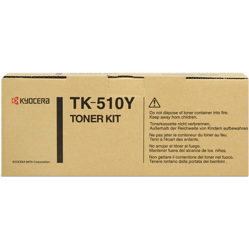 [TK510Y] Kyocera TK-510Y yellow toner, 8,000 pages