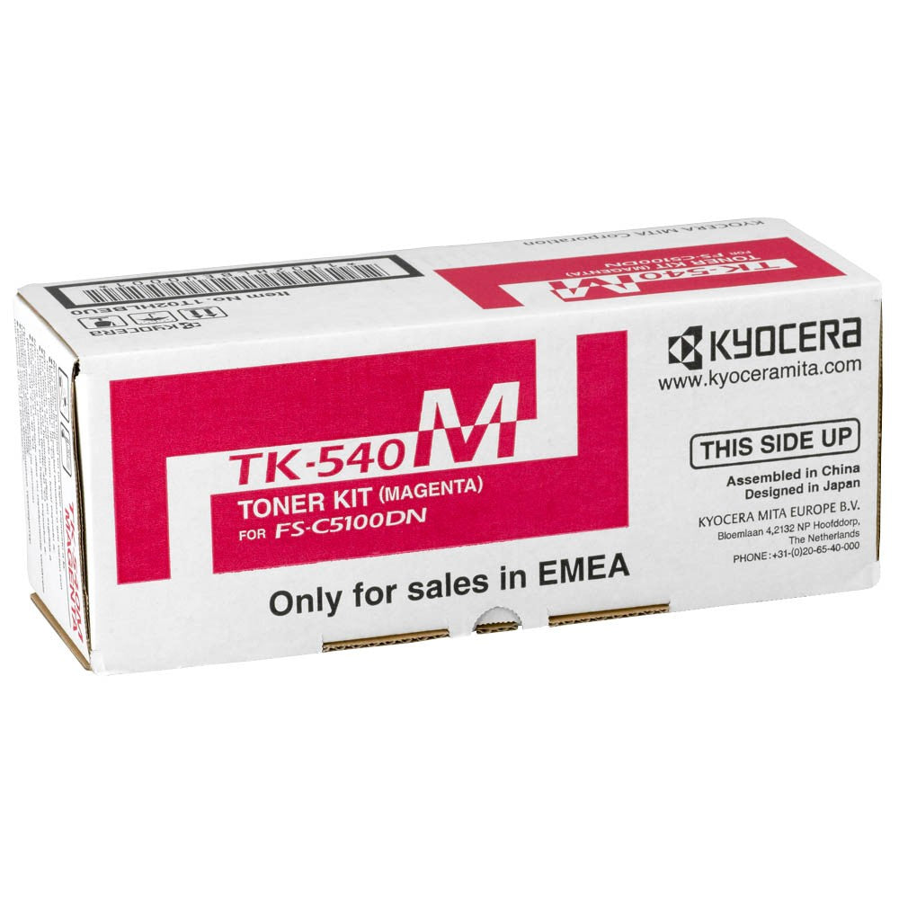 [1T02HLBEU0] Toner Kyocera TK-540M Magenta, 4.000 Seiten