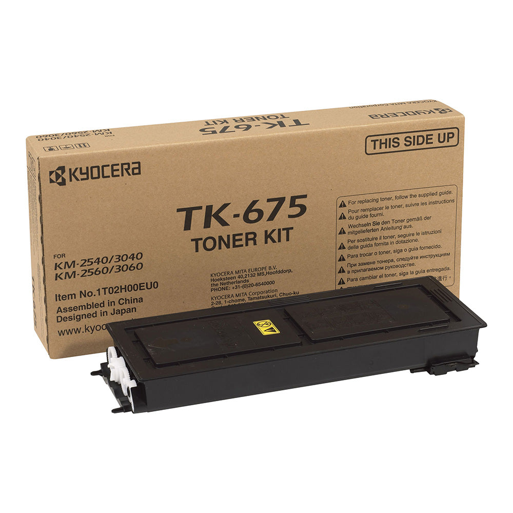 [1T02H00EU0] Kyocera TK-675 black toner, 20,000 pages