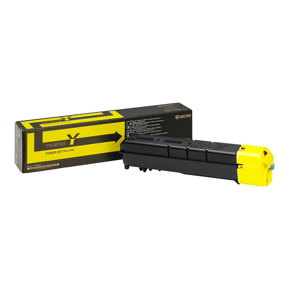 [1T02K9ANL0] Kyocera TK-8705Y yellow toner, 30,000 pages