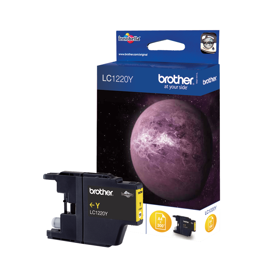 [LC1220Y] Brother LC-1220Y / LC1220Y yellow ink cartridge, 300 pages