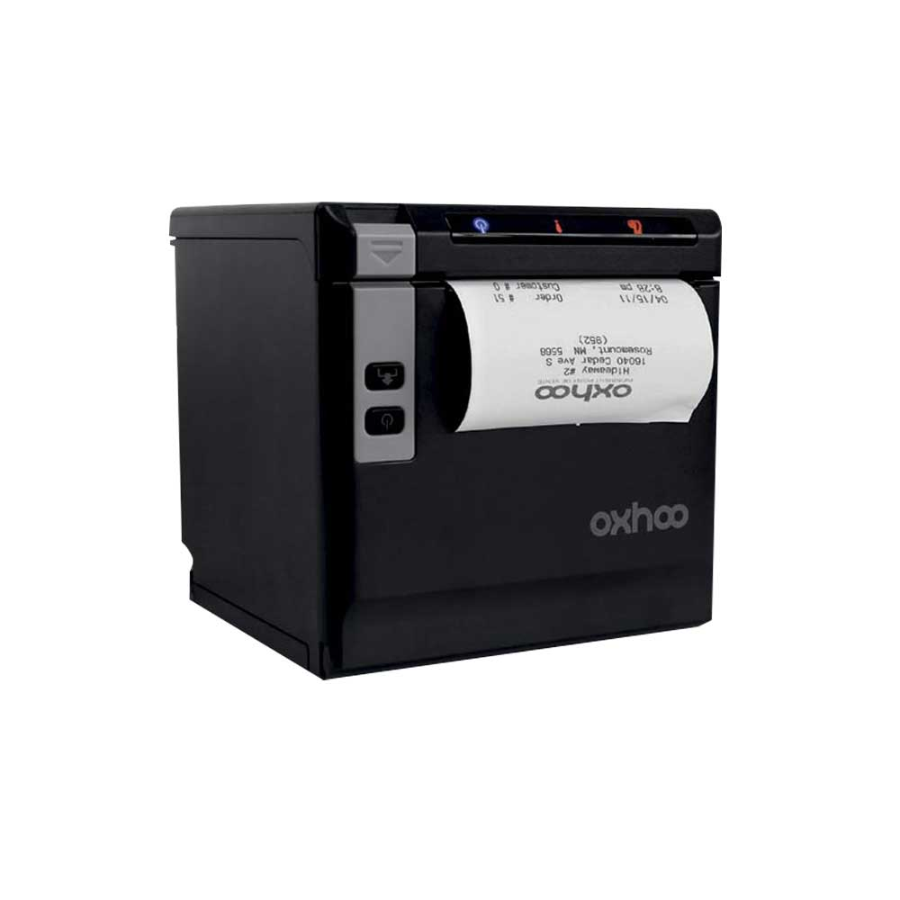 [TP85WB] Imprimante de tickets thermique Oxhoo TP85, Wi-Fi, USB, noir
