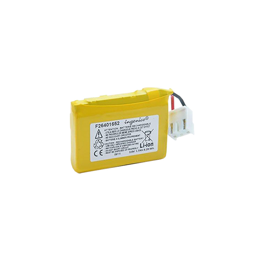 [F26401963] Ingenico F26401963 lithium-ion battery for payment terminals, EFT930, 3.7 V, 1800 mAh
