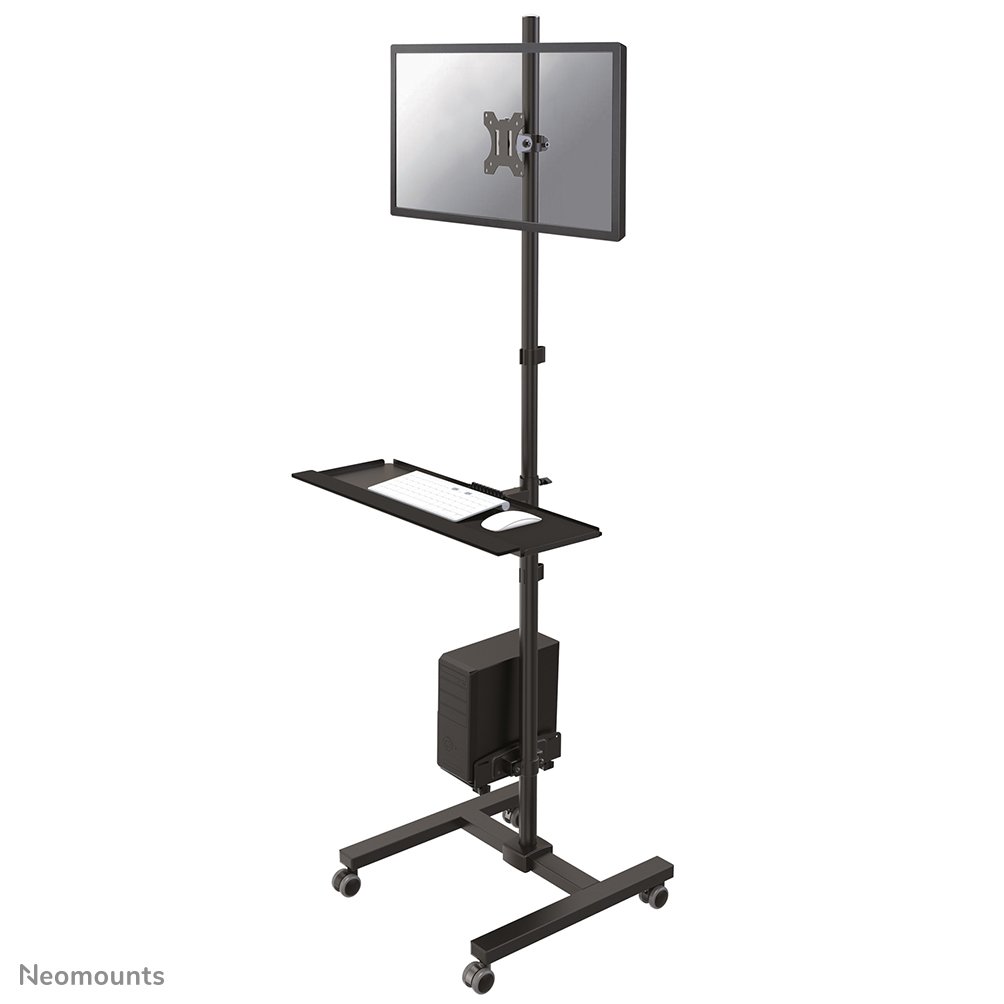 [FPMAMOBILE1700] Neomounts FPMA-MOBILE1700 mobile workstation, 10 to 32 inch screen, black