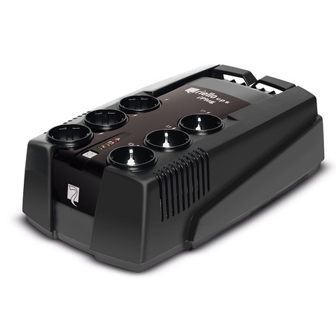 Riello iPlug 600 600 VA line-interactive UPS, 360 W, 3 French outlets, USB
