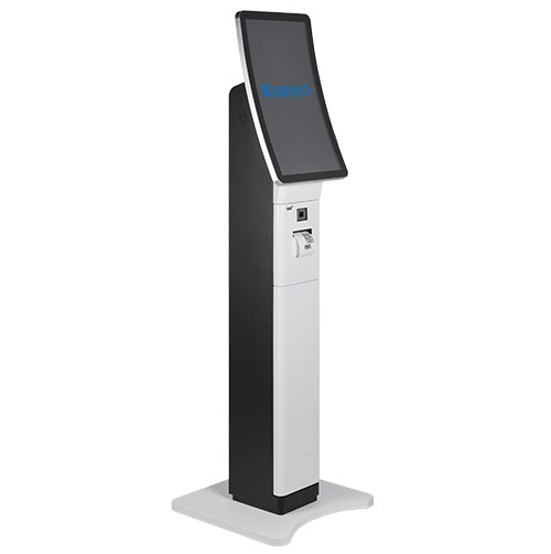 SAGA KURVEO 23.6 23,6-Zoll-Bestellkiosk mit gebogenem Display, Windows 11, Core i5-1035U, Säulenversion 165 cm
