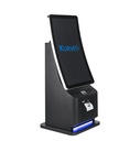 SAGA KURVEO DESK 23.6 23.6 inch curved screen countertop ordering kiosk, Windows 11, Core i5-1035U