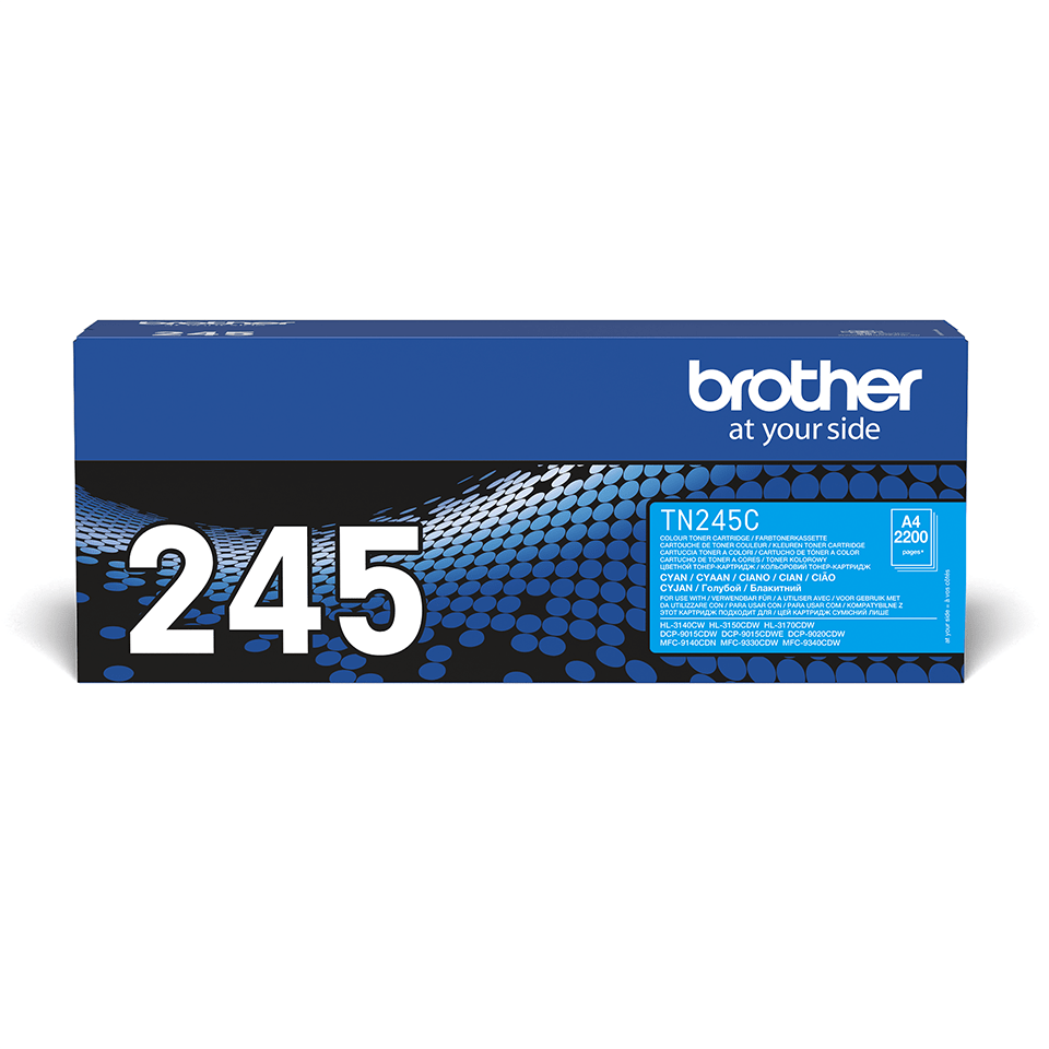Brother Toner TN-245C / TN245C Cyan XL, 2.200 Seiten