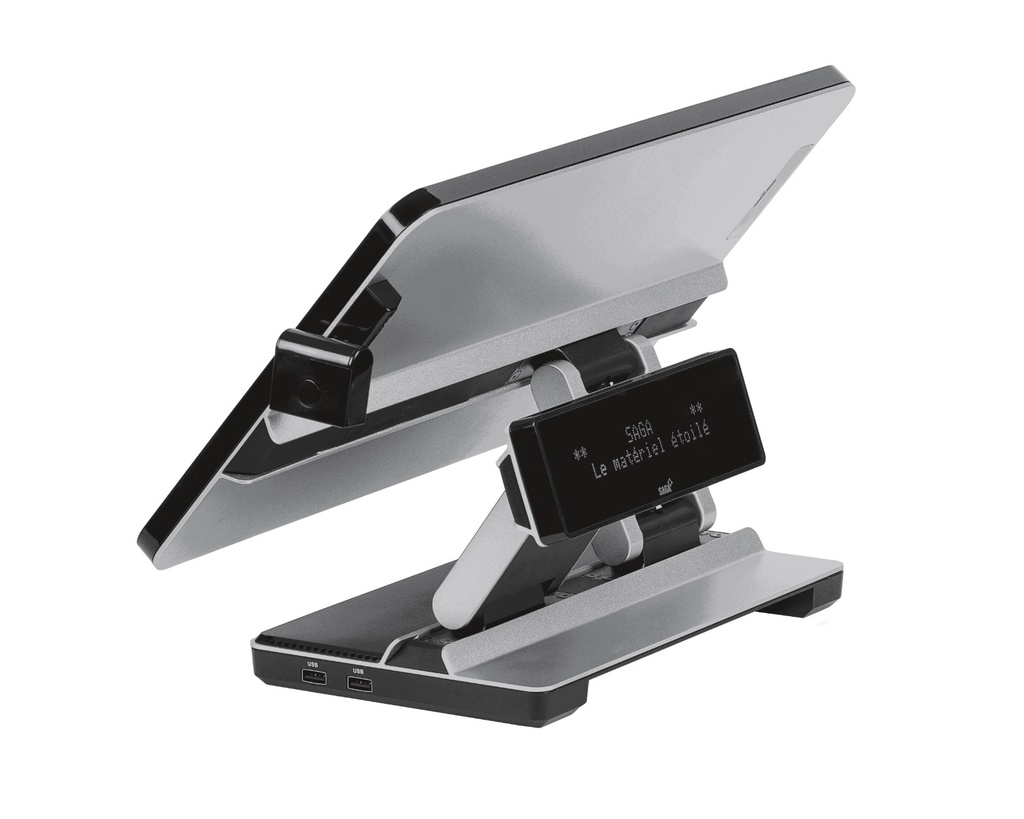 [JOA2D] SAGA JOA 2D Integrierter 2D-Barcodeleser, QR-Codes und PDF417, 270° drehbar, für JOA Terminals