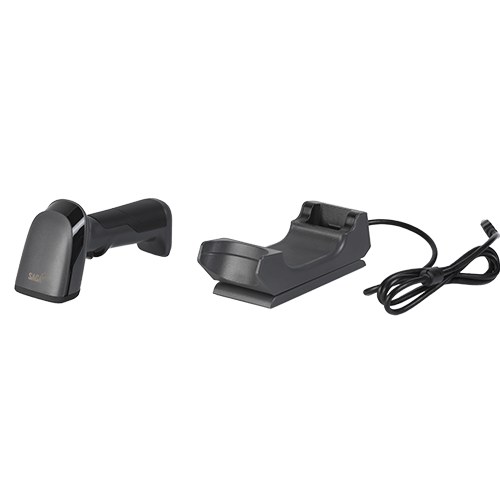 [SGBS960] SAGA SGBS-960 wireless 2D barcode scanner, 1D/2D imager, 2600 mAh battery, USB charging cradle