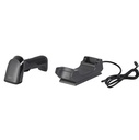 SAGA SGBS-960 wireless 2D barcode scanner, 1D/2D imager, 2600 mAh battery, USB charging cradle