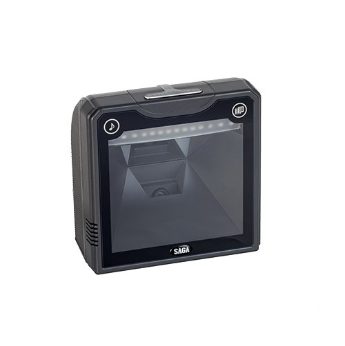 [SGBS600M] SAGA SGBS-600M omnidirectional vertical presentation scanner, 1D/2D imager, up to 360° reading, USB