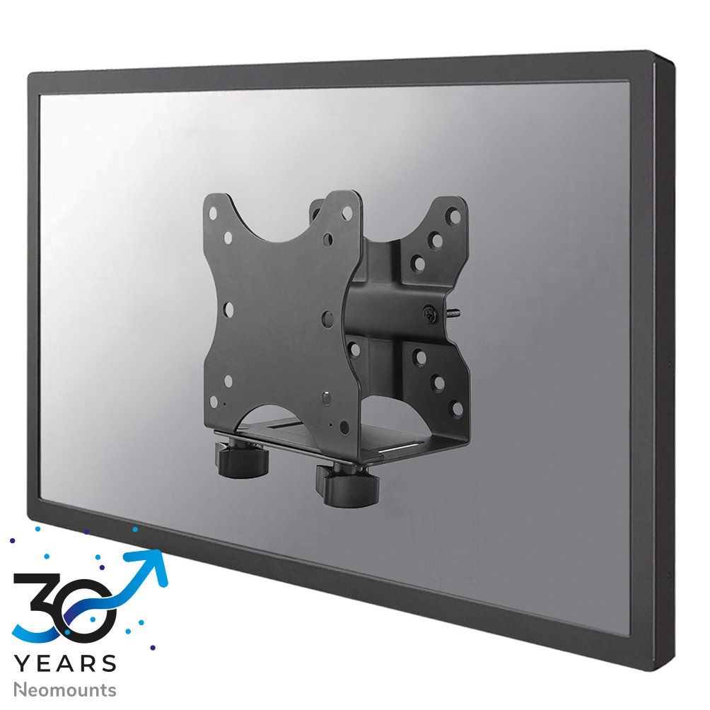 Neomounts NM-TC100BLACK Mini-PC-Halterung, bis 5 kg, VESA 50x50 bis 100x100, Fixiert