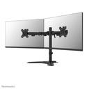 Neomounts DS45-600BL2 monitor stand, 10 to 32 inch, up to 6 kg, 2 screens, VESA 75x75 to 100x100