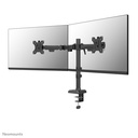 Neomounts DS60-600BL2 Monitorarm, 10 bis 32 Zoll, bis 8 kg, 2 Bildschirme, VESA 75x75 bis 100x100