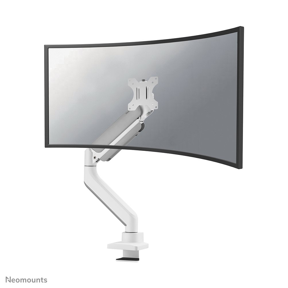 Neomounts DS70PLUS-450WH1 Monitorarm, 17 bis 49 Zoll, bis 18 kg, VESA 75x75 bis 100x100, Voll beweglich