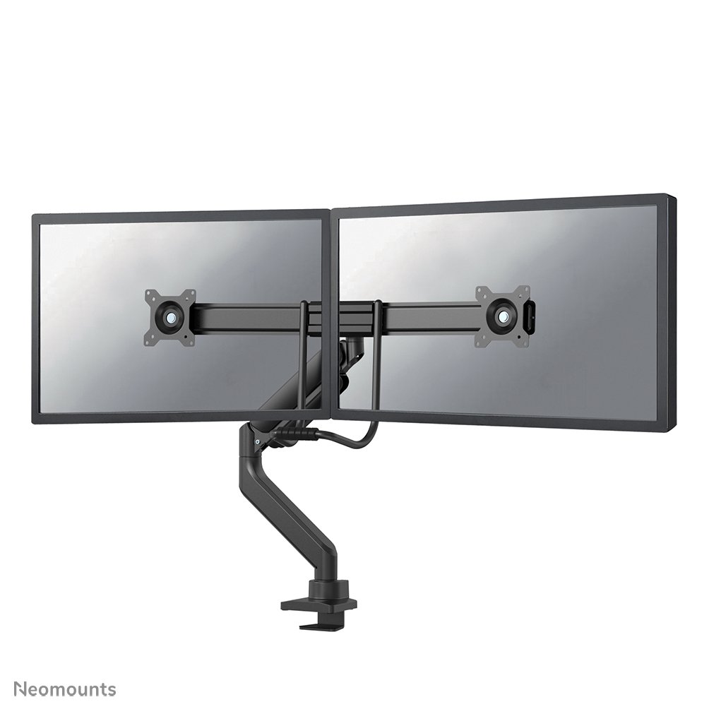 [DS75450BL2] Neomounts DS75-450BL2 monitor arm, 17 to 32 inch, up to 8 kg, 2 screens, VESA 75x75 to 100x100