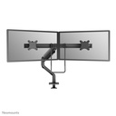 Neomounts DS75S-950BL2 monitor arm, 17 to 32 inch, up to 8 kg, 2 screens, VESA 75x75 to 100x100