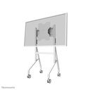 Chariot mobile pour écran Neomounts FL50-515WH1, 55 à 65 pouces, jusqu'à 50 kg, VESA 400x400, rotation