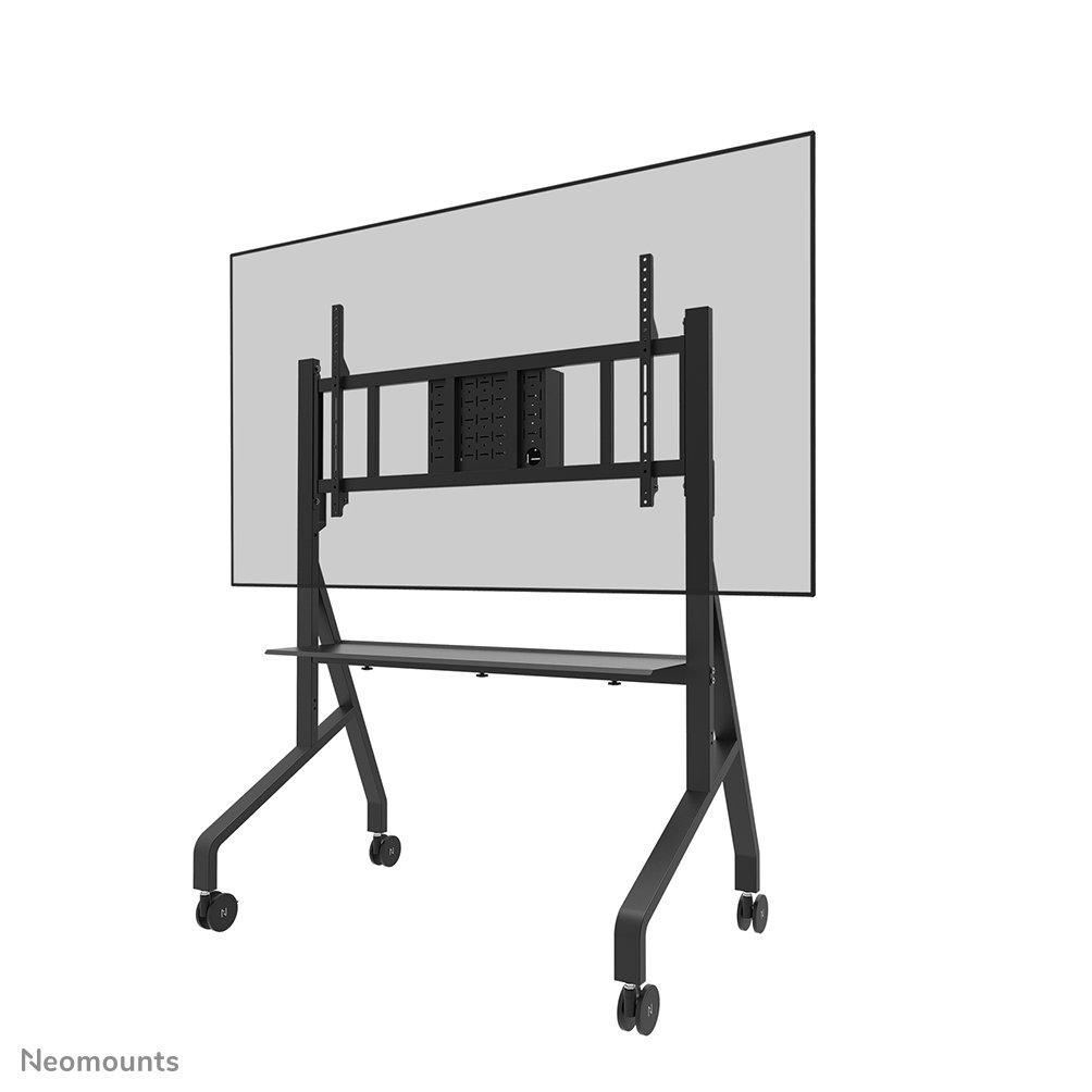 [FL50575BL1] Neomounts FL50-575BL1 Display-Rollwagen, 65 bis 115 Zoll, bis 125 kg, VESA 100x100 bis 1100x600, Fixiert