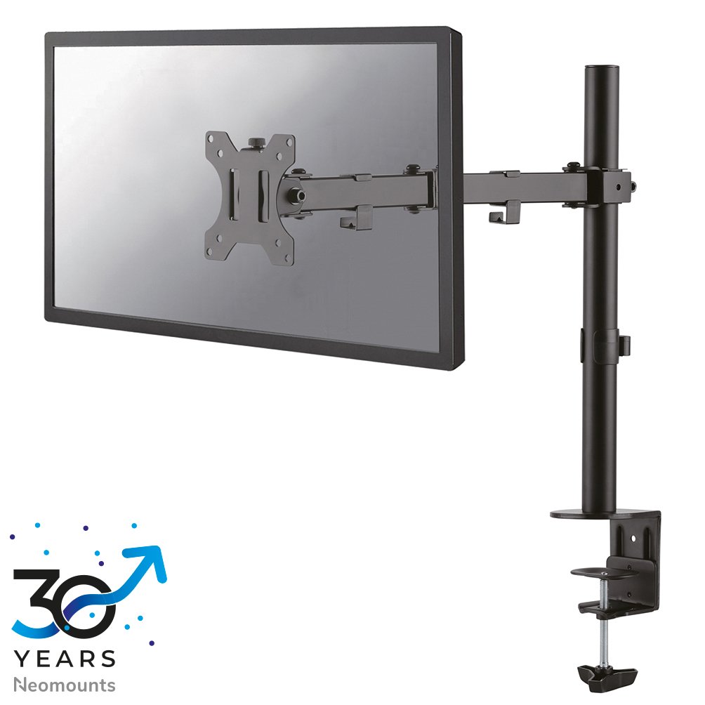 Neomounts FPMA-D550BLACK monitor arm, 10 to 32 inch, up to 8 kg, VESA 75x75 to 100x100, Tilt, Rotate, Swivel