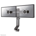 Neomounts FPMA-D860DBLACK monitor arm, 10 to 27 inch, up to 7 kg, 2 screens, VESA 75x75 to 100x100