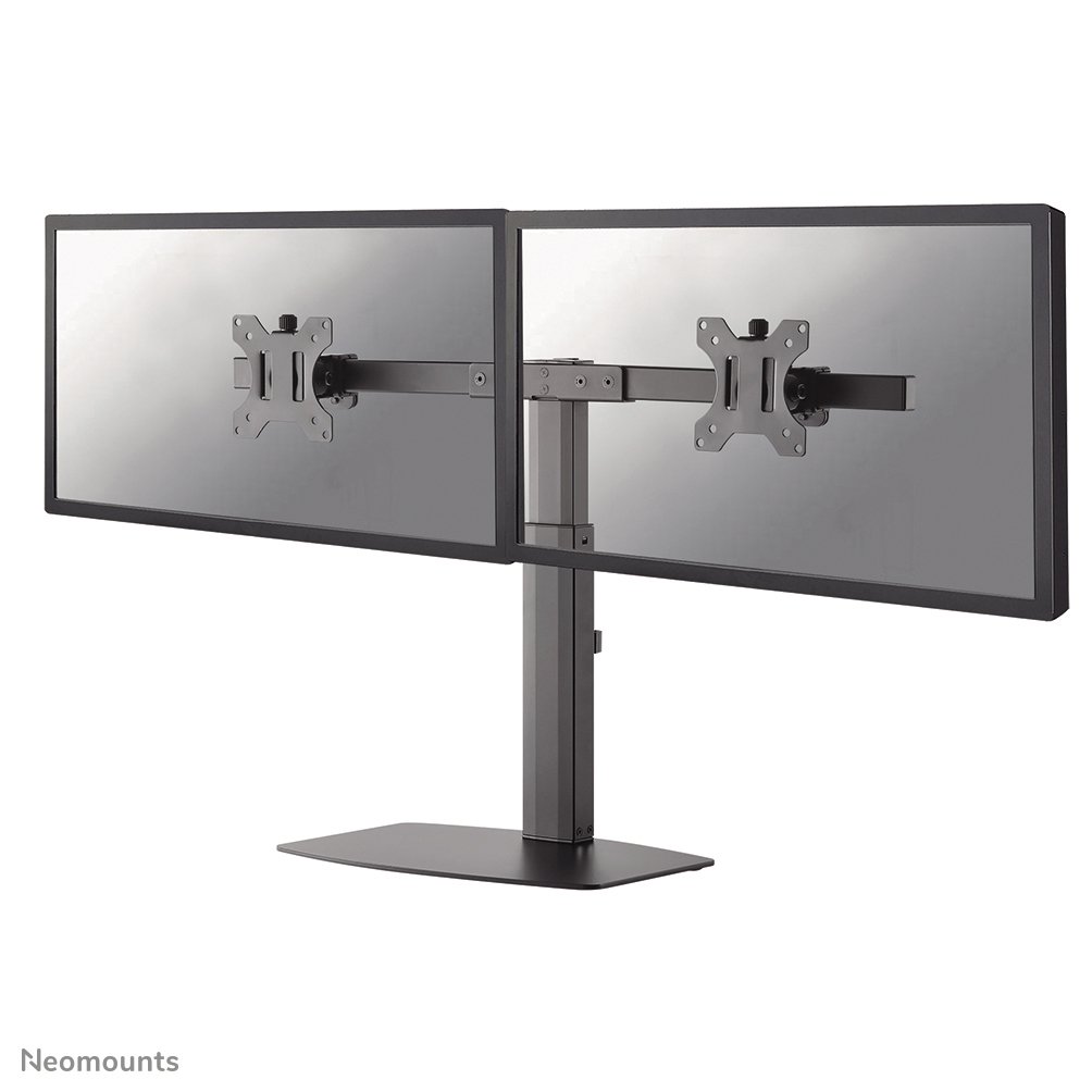 [FPMAD865DBLACK] Neomounts FPMA-D865DBLACK Monitorständer, 10 bis 27 Zoll, bis 6 kg, 2 Bildschirme, VESA 75x75 bis 100x100