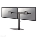 Neomounts FPMA-D865DBLACK monitor stand, 10 to 27 inch, up to 6 kg, 2 screens, VESA 75x75 to 100x100