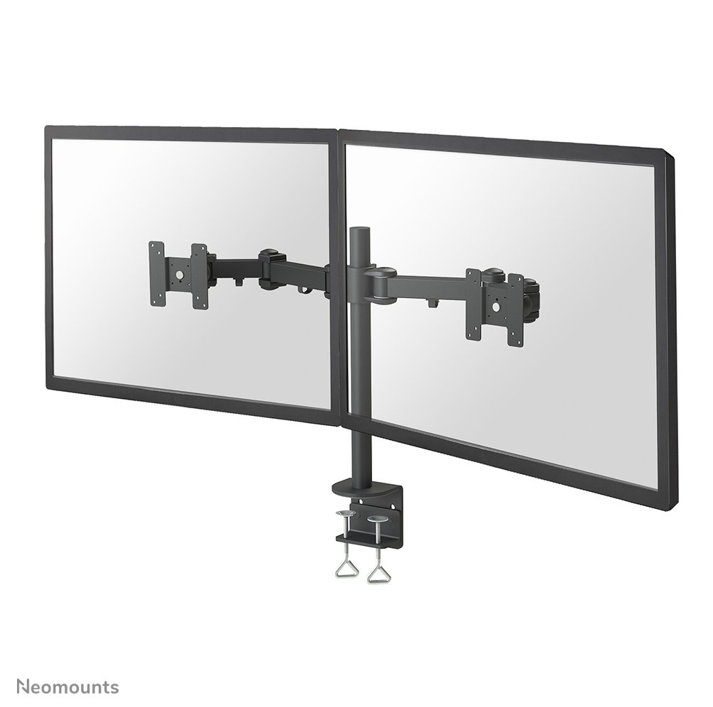 [FPMAD960D] Neomounts FPMA-D960D Monitorarm, 10 bis 27 Zoll, bis 8 kg, 2 Bildschirme, VESA 75x75 bis 100x100