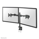 Neomounts FPMA-D960D Monitorarm, 10 bis 27 Zoll, bis 8 kg, 2 Bildschirme, VESA 75x75 bis 100x100
