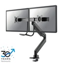 Neomounts NM-D775DXBLACK Monitorarm, 10 bis 32 Zoll, bis 8 kg, 2 Bildschirme, VESA 75x75 bis 100x100