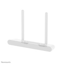 Support pour barre de visioconférence Neomounts AV35-724WH1, 75 pouces, jusqu'à 2 kg, VESA 200x200 à 600x400, fixé