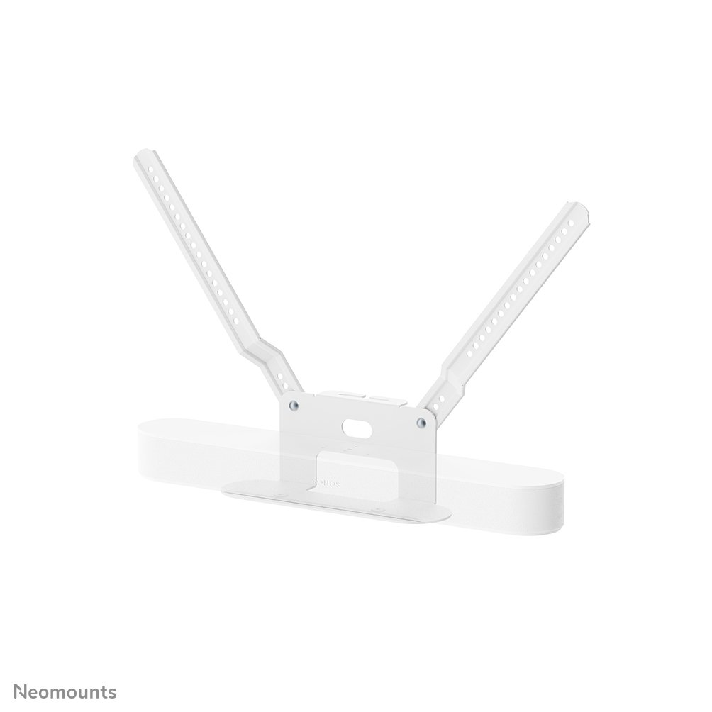 [AV35726WH1] Neomounts AV35-726WH1 Videobar-Halterung, 75 Zoll, bis 5 kg, VESA 200x200 bis 600x400, Fixiert