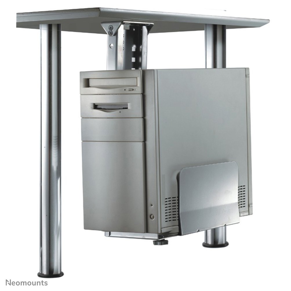 [CPUD200SILVER] Support pour unité centrale Neomounts CPU-D200SILVER, jusqu'à 30 kg, fixé