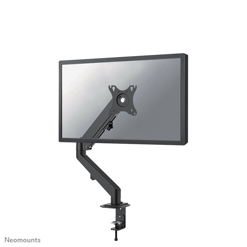 Neomounts DS70-700BL1 Monitorarm, 17 bis 27 Zoll, bis 7 kg, VESA 75x75 bis 100x100, Neigen, Rotieren, Schwenken