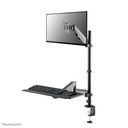 Neomounts DS90-325BL1 Monitorarm, 17 bis 32 Zoll, bis 9 kg, VESA 75x75 bis 100x100, Voll beweglich