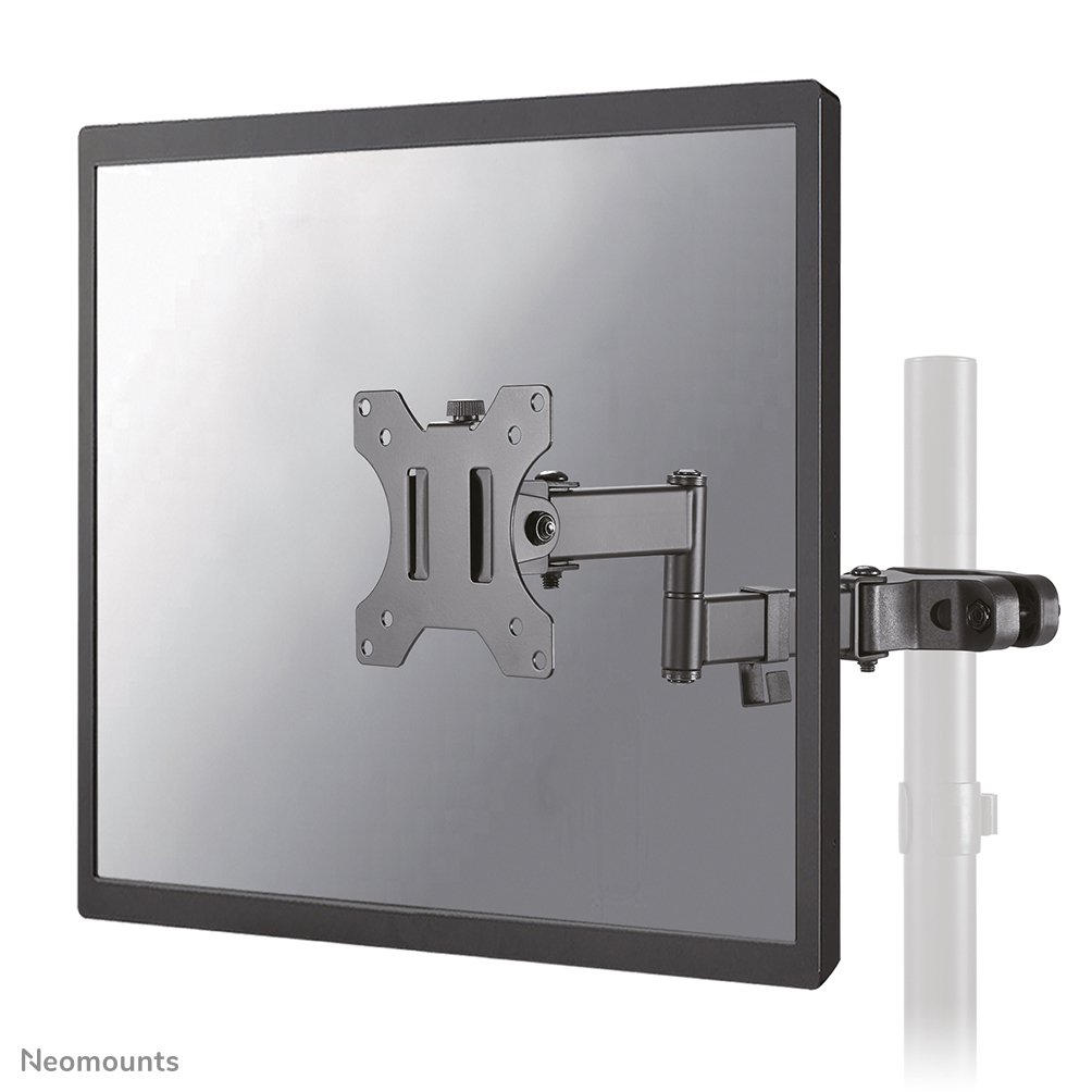 [FL40450BL11] Neomounts FL40-450BL11 Stangenhalterung, 17 bis 32 Zoll, bis 8 kg, VESA 75x75 bis 100x100, Neigen, Rotieren, Schwenken