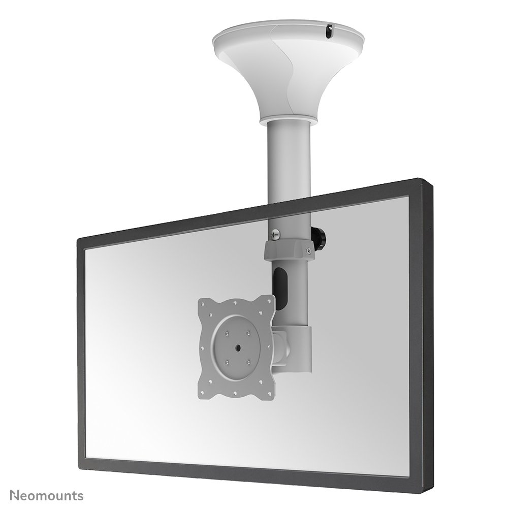 [FPMAC025SILVER] Support de plafond pour écran Neomounts FPMA-C025SILVER, 10 à 30 pouces, jusqu'à 12 kg, VESA 75x75 à 100x100